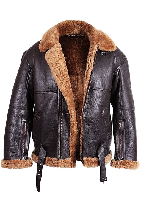 Leather Aviator Jacket 